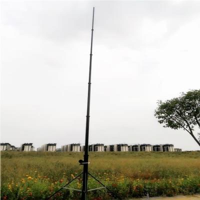 China Torno encima del palo de la antena telescópica 15KG de los 9M portátil en venta