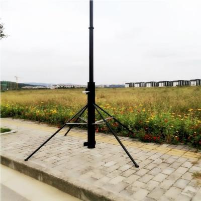 China 200W torre ligera los 9M High Telescopic Winch encima de palo en venta