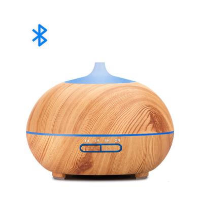 China Bestselling Portable Air Purifier Waterless Power-off Bluetooth Wood Aroma for Home with Bluetooth Aroma Diffuser Humidifier for sale