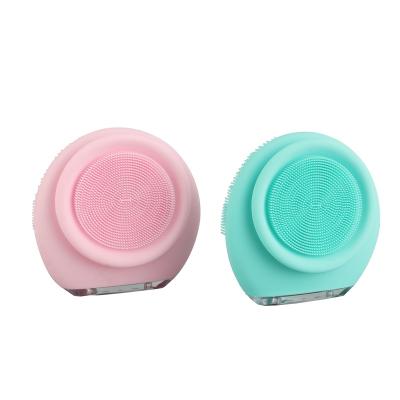 China China Beauty Care Product Hot Air Cushion Silicone Rubber Silicone Sonic Facial Cleaner High Quality DEEP CLEANSING Smart Facial Cleanser for sale