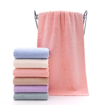 China Cheap Disposable Soft Quick Dry Facial Clean Cloth Disposable Salon Spa Microfiber Face Wash Towel for sale