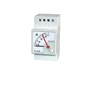 China Din Rail Iron AC Moving Ammeters , Panel Meter SFC-45 for sale