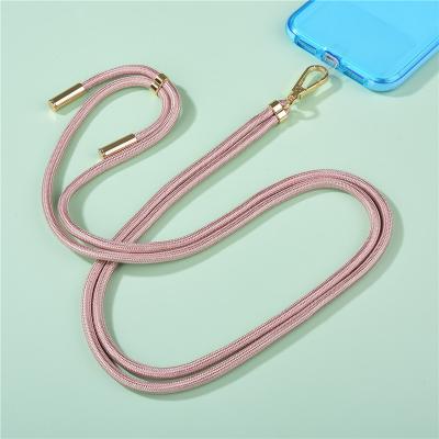 China Custom Universal Cross Body Patch Accessories Patch Mobile Phone Fashion Lanyard Lanyard Strap For Hanging String Arming Phone Case for sale