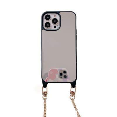 China DIAL Mirror Chain Body Detachable Modular Custom Cross Necklace Design Custom Personalized Phone Case for sale