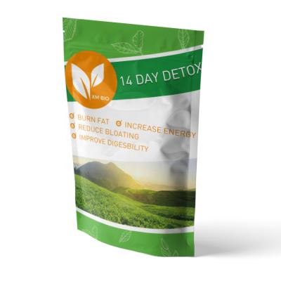 China Private Label 28 Days Detox Low Fat Organic Natural Herbal Flat Weight Loss Slim Tea for sale