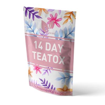 China Slim Tea Detox Weight Loss Private Label Belly Low Fat Slimming Flat Tea for sale