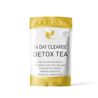 China Low Fat Private Label Weight Loss Slimming Detox Tea Packaging for sale