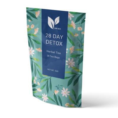 China Lean Low Fat Detox Tea Herbal Detox Tea 14 Days And 28 Days With Private Label for sale