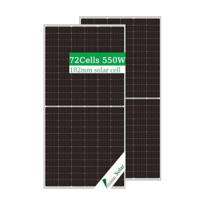 China Lovsun Perc Solar Panel 530W 535W 540W 545W 550W Solar Power System Monocrystalline Solar Panel Class A Solar Panel for sale