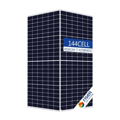 China Half Bifacial Lifted Half Solar Cells 435w 440w 445w Cut Perc Solar Pv Panels 166mmx166mm for sale