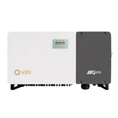 China Optional kit energia Solis 80kw 100kw 110kw solar inversor on grid solis 5g inverter with wifi for sale