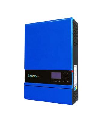 China Hot Sale 5000w Off-Grid Inverter Home AC DC Solar Power System Solar Inverter With Controller 385*280*130mm for sale