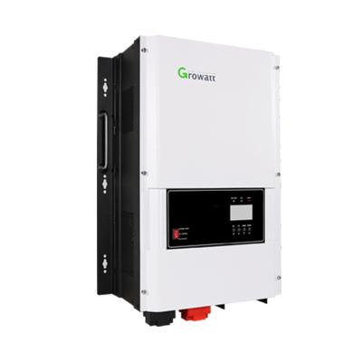 China Growatt Off Grid Solar Inverter With MPPT Load Controller 4kw 5kw 6kw 8kw 10kw 12kw Solar Inverter 650/460/255mm for sale