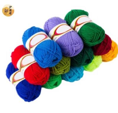 China shuotai soft raw white skein bulk anti-pilling acrylic yarn for hand knitting for sale