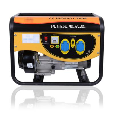 China China Factory Gasoline Engine Generator 2500 2.5kw 3kw 168F-1 Portable Gasoline Generator Manual With Wheels SG-036 for sale