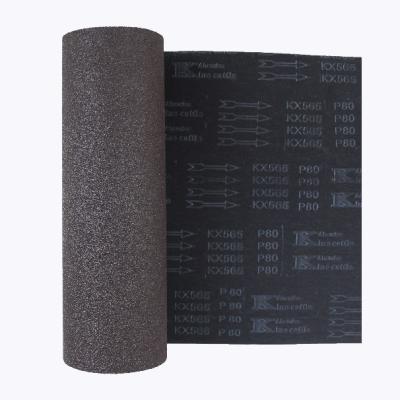 China High Performance KX 565 Emery Cloth Jumbo Polishing Abrasive Rolls for sale