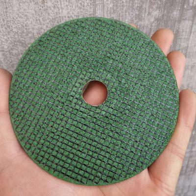 China Cutting Green Stainless Steel 5inch 125mm Double Cutting Disc By Good Aluminum Oxide Material for sale