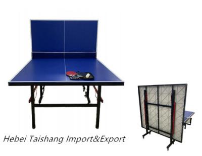 China Assets; Raincoat ; Shift ; Hot Sale 3-5% Discount Foldable Waterproof Mobile Table Tennis Table With Wheels for sale