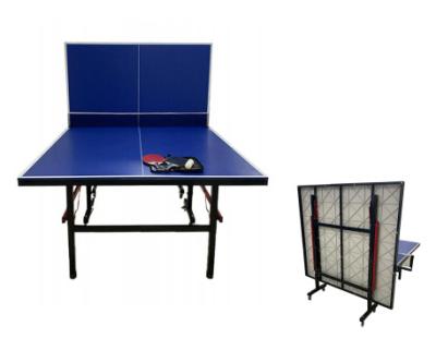 China 2022 Outdoor Competition Hot Sale 3%-5% Discount 15mm SMC Foldable Mobile Table Tennis Table For Outdoor for sale