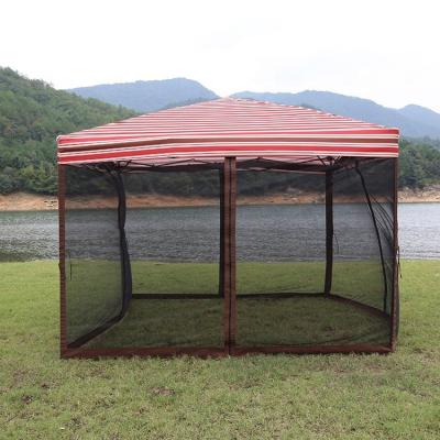 China Straight Tying Type Gazebos Para Terrazas Gazebos 2x2 Gazebo Tent Garden Weaving Gazebo for sale