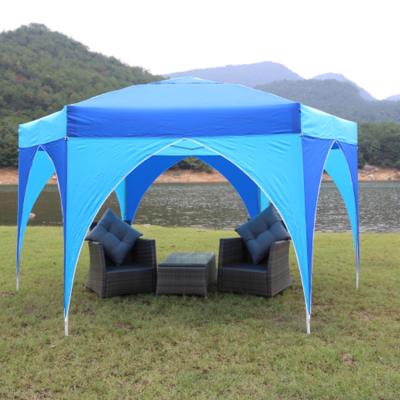 China Custom Size Outdoor Hexagon Tent For Events Wedding Party YT019 for sale