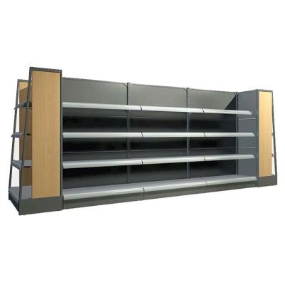 China Qirui double sided gondola shelving retail store supermarket store for display supermarket product for sale