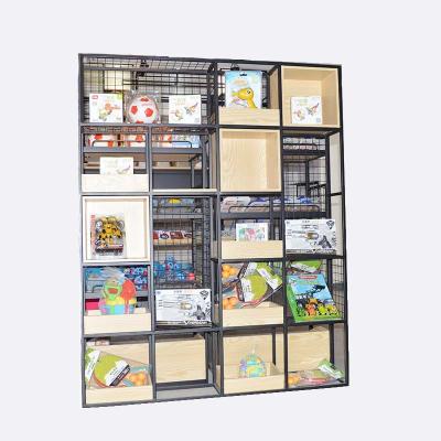 China High Quality Single Sided Style Modern Library Book Shelves Living Room Wood Shelves for sale