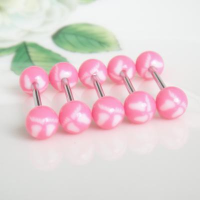 China Cute Barbell Foot Tongue Jewelry Pattern Piercing Jewelry for sale