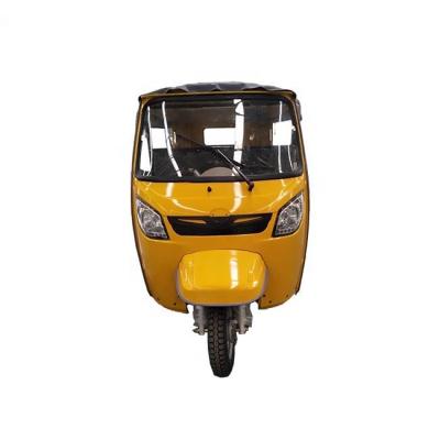 China Passenger Three Wheel Motorcycle Tuk Tuk Petrol With Front Cab for sale