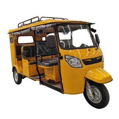 China 200Cc Passenger Gasoline Engine Passenger Gasoline Tricycle With Cabin Pedal Rickshaws For Sale for sale