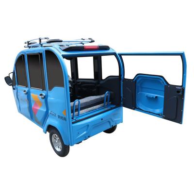 China Full Closed Electric Passenger Tricycle For Passenger Electric Taxi Motorcycle 3 Seats for sale