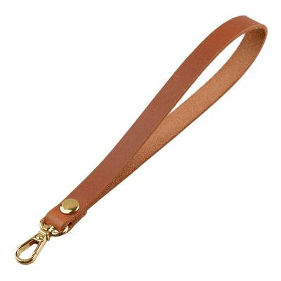 China Fashion Shenzhen Manufacturers Genuine Handmade Leather Camera Hand Straps for sale