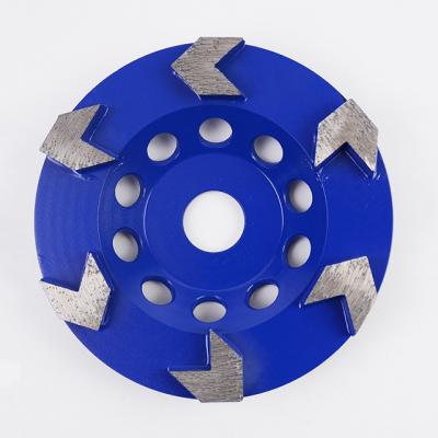 China Granite Diamond Arrow Shape Cup Marble Wheels and Grinding Heads,Wholesale Diamond Grinding Wheel for sale