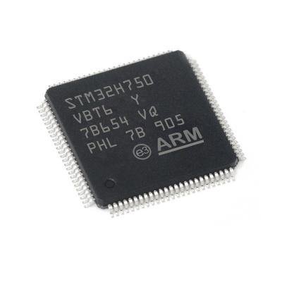 China STM32H750VBT6 LQFP100 standard original 32-bit ARM microcontroller-MCU spot high-performance microcontroller for sale