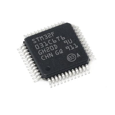 China STM32F031C6T6 new LQFP-48 standard 32-bit patch microcontroller MCU chip BOM order service for sale