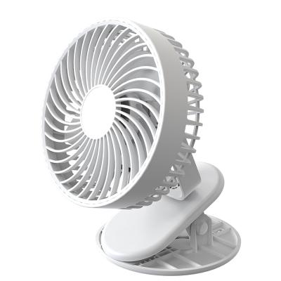 China Easy Carry 2021 Hot Selling USB Clip Charging Fan Can Rotate Freely Portable Fan with CE rohs FCC for sale