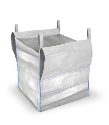 China Polypropylene Tunnel Lift Bulk Bag 5:1 90x90x110cm For 2,000kg for sale