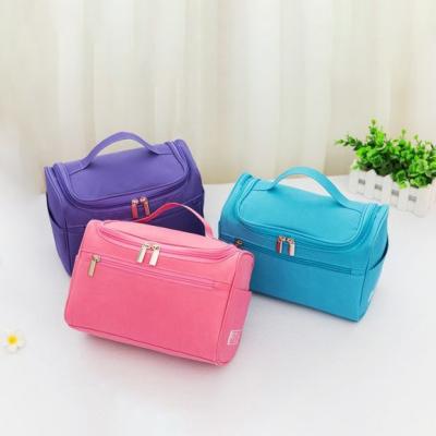 China Custom logo ladies toiletries package fashion zipper delivery waterproof makeup bag for travel accessories for sale