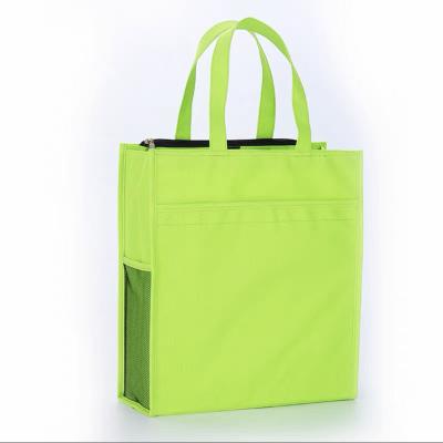 China Who respects the environment; Recyclable; Strong Handle Side Reusable Reusable Outdoor Reusable Fabric Cloth Fabric Gift Printed Oxford Tote Shopping Shopping Bags for sale