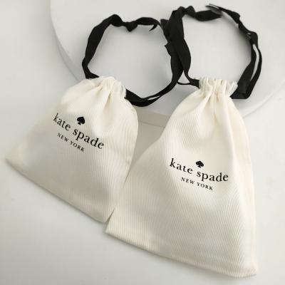 China Who respects the environment; Recyclable; Small Reusable Promotional Printed Cotton Canvas Bag Gift Recycled Drawstring Bags Eco Friendly Cheap Custom Logo Wholesale No Minimum for sale