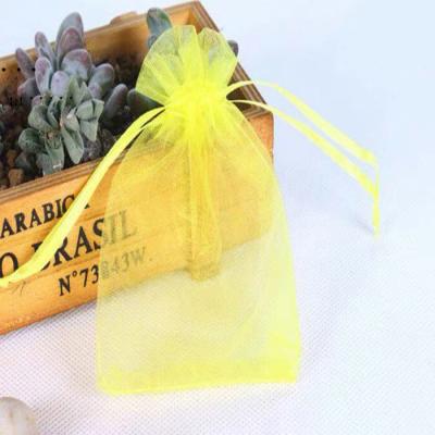 China Who respects the environment; Big and Small Drawstring Organza Gift Bags Recyclable Custom Colorful High Quality Candy Pouch Jewelry Gift Bags Cheapest Recyclable With Logo for sale