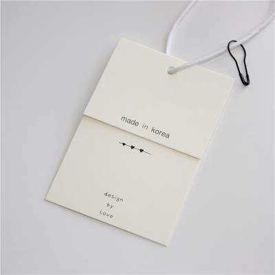 China China Fashional Sustainable Luxury Fabric Custom Apparel Garment Printed Hang Tag String Labels Famous Clothing Brands for sale