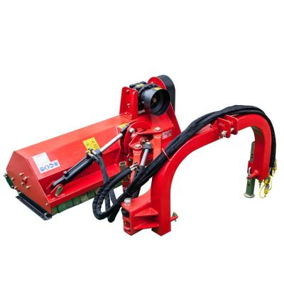 China Factory 25-75HP Tractor Heavy Duty 3 Point PTO Hitch Drive Tractor Side Flail Mower Hydraulic Mower for sale