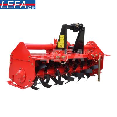 China Factory agricultural compact tractor 3 point hitch heavy duty rotary tiller PTO rotavator for sale for sale