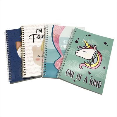 China Hardcover High Quality Recycle Paper Hardcover Customized Color School Use Rolled Notebook FOR Student for sale