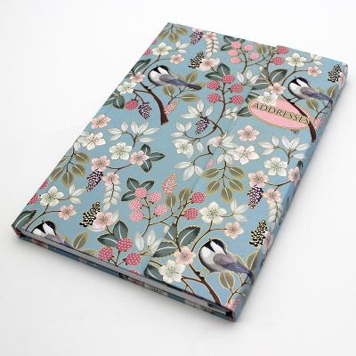 China Wholesale Fashion A5 Hardcover Book Soft Leather Cover Inside Page Rose Notebook With Magnetic Snap for sale