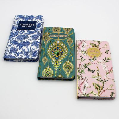 China Eco-Friendly Luxury Style Customized Pattern Exquisite Hardcover Book Exquisite Notebook With Marker Line for sale