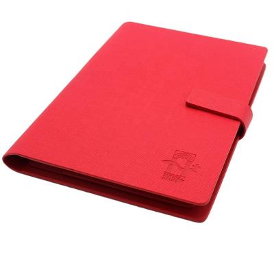 China Hot Popular High Quality Hardcover Book Quick Shipping Personalized Luxury Leather Notebook Organizer Palnner with Note and Pen for sale