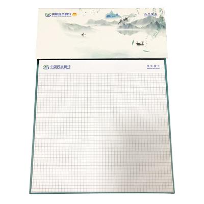 China Customized Pattern Convenient Self Adhesive Logo Different Size Factory Direct Sale Memo Pad For Registration for sale