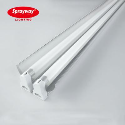 China Alibaba Manufacturer Aluminum Alloy Double T5 Fluorescent Tube Indoor Light Lamp With 28W Lampshade for sale